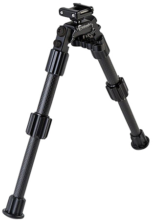 [661120413066] Caldwell 1082222 Accumax Premium Pic Rail Bipod 9-13" Black Carbon Fiber