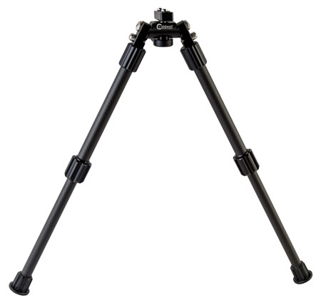 [661120413073] Caldwell 1082223 Accumax Premium M-Lok/Key Mod Bipod 9-13" Black Carbon Fiber