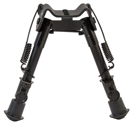 [661120413028] Caldwell 1081950 XLA M-Lok/Key Mod Bipod 6-9" Black Aluminum