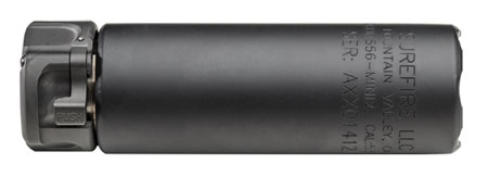 [084871324465] SureFire SOCOM556MINI2BK SOCOM556-MINI2  5.56x45mm NATO 1.50" Diameter Black Aluminum/Stainless Steel