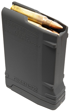[852675128271] Amend2 556MOD2BLK10 MOD-2  10rd 223 Rem/5.56x45mm NATO Compatible w/ AR-15/M16/M4 Black Polymer