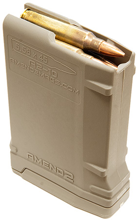[852675128325] Amend2 556MOD2FDE10 MOD-2  10rd 223 Rem/5.56x45mm NATO Compatible w/ AR-15/M16/M4 Flat Dark Earth Polymer