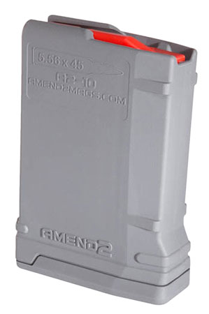[686751104152] Amend2 556MOD2GRY10 MOD-2  10rd 223 Rem/5.56x45mm NATO Compatible w/ AR-15/M16/M4 Gray Polymer
