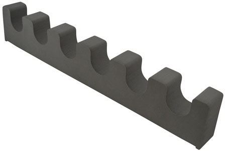 [751710506152] BenchMaster BMWEBR6 Rifle Rest WeaponRack 6 Rifle Black Foam