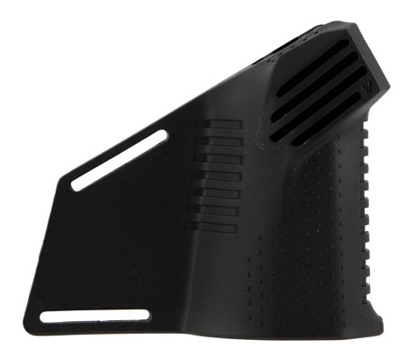 [708747545968] Strike ARMFG Megafin Featureless Grip AR-Platform Black Polymer