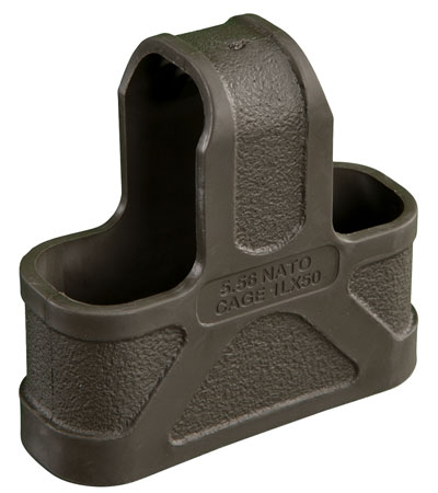 [873750000039] Magpul MAG001-ODG Original Magpul  Made of Rubber w/ OD Green Finish for 5.56x45mm NATO Mags/ 3 Per Pack