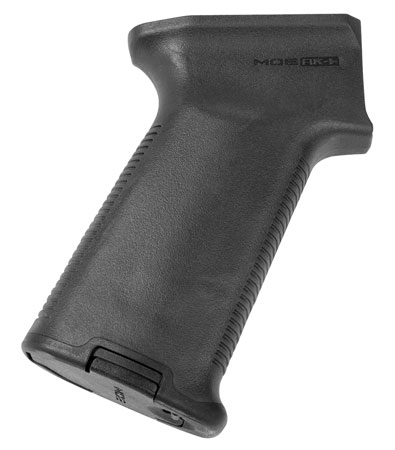 [873750004099] Magpul MAG537-BLK MOE+ Grip Black Polymer with OverMolded Rubber for AK-47, AK-74