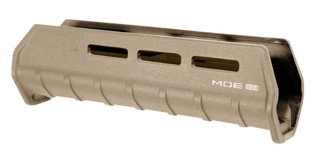 [873750004617] Magpul MAG494-FDE MOE M-LOK Handguard made of Polymer with Flat Dark Earth Finish for Mossberg 590, 590A1