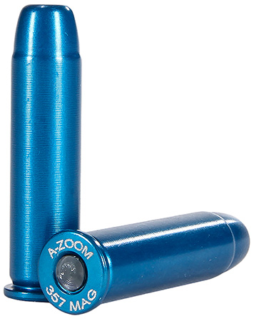[666692163197] A-Zoom 16319 Blue Snap Caps Revolver 357Mag 12Pack