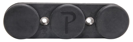 [034337031901] Pachmayr 03190 Gun Storage Magnet Pac-Mag Handguns/Rifles/Shotguns Overmolded Rubber Black