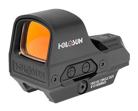 [605930624571] Holosun HS510C 510  Black 1x, 2 MOA Red Dot/65 MOA Circle Reticle