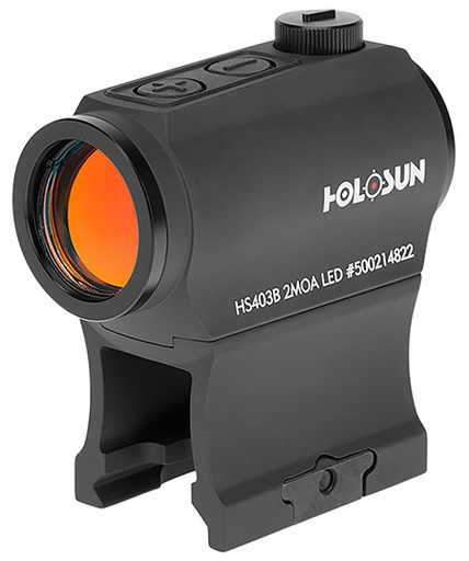 [760921087428] Holosun HS403B 403  Black Anodized 1 x 20 mm 2 MOA Red Dot
