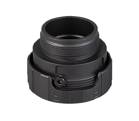 [816413025338] SilencerCo AC2632 ASR Alpha Mount Adapter For Omega 9K/Nano ASR/Harvester 300 Black Steel