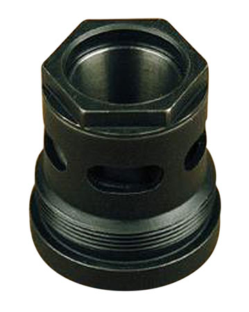 [816413023761] SilencerCo AC2447 3-Lug Mount  9mm Luger Steel Black