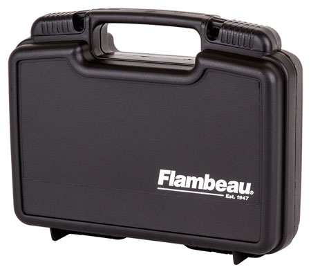 [071617810108] Flambeau 6445SC Safe Shot Pistol Pack Case Black Polymer Holds Handgun