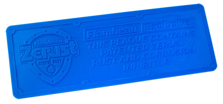 [071617046972] Flambeau 6649ZR Zerust Plaque Protects Against Corrosion/Rust