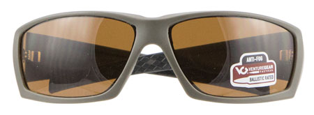 [811907021681] Pyramex VGSG718T Venture Gear Tactical Overwatch Adult Bronze Lens Anti-Fog Polycarbonate OD Green Frame