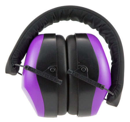 [811907025351] Pyramex VGPM8065C Venture Gear V80 Muff Foam 26 dB 32 dB Over the Head Orange Purple/Black Adult 1 Pair