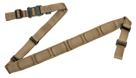 [873750005928] Magpul MAG545COY MS1 Sling Coyote Tan Nylon 48"-60" OAL Padded Two-Point Rifle