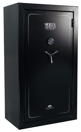 [813204021357] Sports Afield SECSA7240P Preserve SA7240P Keypad/Key Entry Black Steel Holds 60 + 8 72" H x 40" W x 25" D Fireproof- Yes