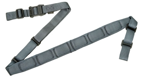 [873750005935] Magpul MAG545GRY MS1 Sling Gray Nylon 48"-60" OAL Padded Two-Point Rifle