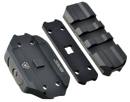 [708747546972] Strike Industries REXRISERBK R.E.X. Riser  Black Anodized