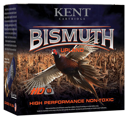 [653081109362] Kent Cartridge B12U365 Bismuth Upland 12 Gauge 2.75" 1 1/4 oz Bismuth 5 Shot 25 Per Box/10 Case