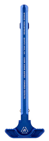 [708747546675] Strike ARSLCHBLU Latchless Charging Handle AR-15 Blue Anodized Aluminum
