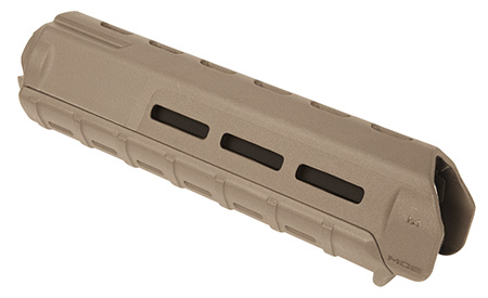 [873750002729] Magpul MAG426-FDE MOE Handguard Midlength M-LOK Polymer Flat Dark Earth Textured for AR-15, M4