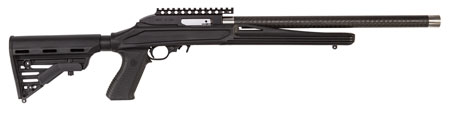 [761226089193] Magnum Research SSTB22G Magnum Lite SwitchBolt Full Size 22 LR 10+1 17" Black Carbon Steel/Threaded Barrel, Black w/Integral Scope Base Receiver, Black Fixed Pistol Grip Stock, Right Hand