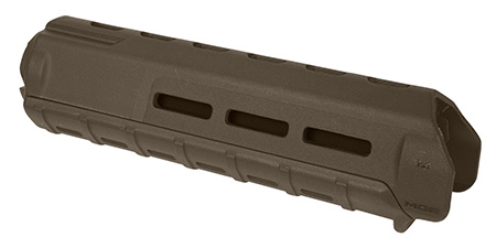 [873750002743] Magpul MAG426-ODG MOE Handguard Midlength M-LOK Polymer OD Green Textured for AR-15, M4