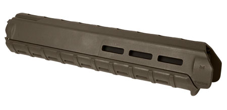 [873750002798] Magpul MAG427-ODG MOE M-LOK Rifle-Length Handguard AR-Platform OD Green Polymer
