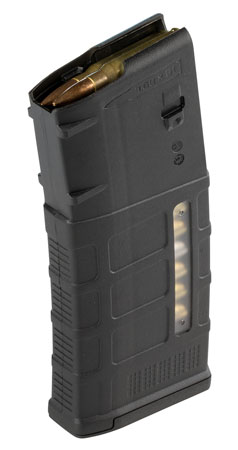 [840815100140] Magpul MAG577BLK PMAG GEN M3 25rd Detachable w/Capacity Window 308 Win/7.62x51mm NATO Fits AR-10/M110/SR25 Black Polymer