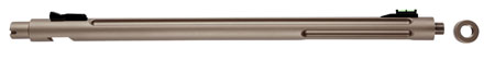 [879971006430] Tactical Solutions 1022OSQS X-Ring Barrel 22 LR 16.50" Quicksand Finish Aluminum Material Bull with Fluting, Threading  &  Sights for Ruger 10/22