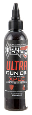 [708747546279] Strike Industries VMULTRA Anti Venom Ultra Gun Oil Lubricates 4 oz Squeeze Bottle