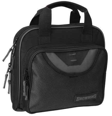 [023614369189] Browning 12902099 Crossfire Double Black/Gray 600D Polyester Holds 2 Handguns