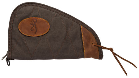 [023614486374] Browning 1423886911 Lona Pistol Rug 11" Long Flint/Brown Canvas