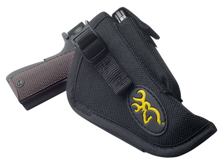 [023614370093] Browning 12903012 Ballistic  OWB Black Nylon Belt Loop Fits Browning 1911 Right Hand