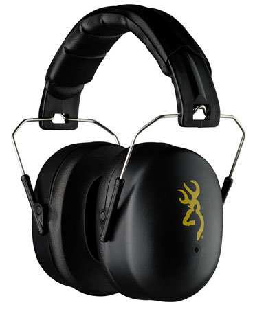 [023614373193] Browning 12699 HDR  Plastic with Foam 37 dB Over the Head Black Adult