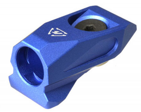 [708747548242] Strike Industries LINKAQDBLU Link Angled QD Mount Blue Aluminum