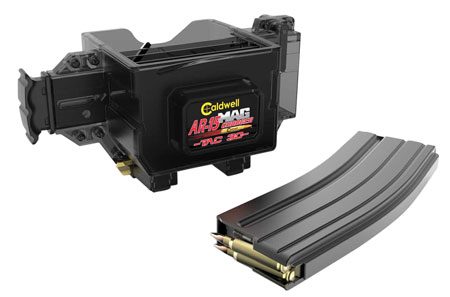 [661120974932] Caldwell 397493 Magazine Charger Tac 30 223 Rem/204 Ruger/5.56x45mm NATO AR-Platform (Clam Pack)