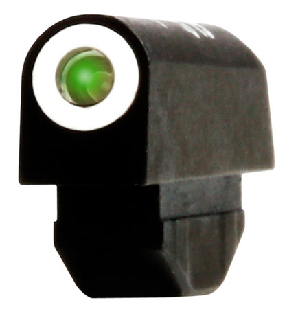 [647533025485] XS Sights RV0001N4 Standard Dot Revolver Front Sight-Smith  &  Wesson  Black | Green Tritium White Outline Front Sight