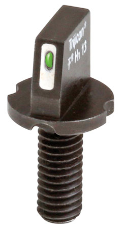 [647533034203] XS Sights AR20016 AR-15 A2 Tritium Front Sight  Black Mil-Spec Green with White Outline for AR-15