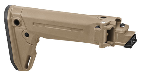 [873750001470] Magpul MAG585-FDE ZHUKOV-S Stock Folding Right Side Flat Dark Earth Synthetic for AK-Platform