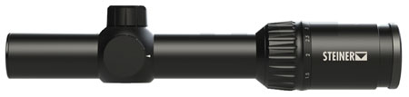 [000381852021] Steiner 5202 P4Xi  Black 1-4x24mm 30mm Tube Illuminated P3TR Reticle