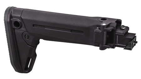 [840815100805] Magpul MAG585-PLM ZHUKOV-S Stock Folding Right Side Plum Synthetic for AK-Platform