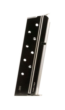 [812285025353] Rock Island MGCGOV38N 1911  9rd 38 Super Nickel Metal
