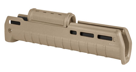 [840815100423] Magpul MAG586-FDE ZHUKOV Handguard Polymer Flat Dark Earth, AK-Platform 11.70" Long