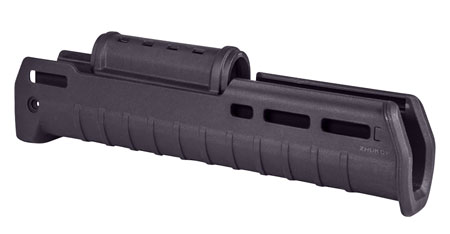 [840815100812] Magpul MAG586-PLM ZHUKOV Handguard made of Polymer with Plum Finish  &  11.70" OAL for AK-Platform