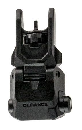 [810237026519] Kriss USA DAFSBL00 Defiance Front Flip-Up Black AR-15 Low Profile Steel